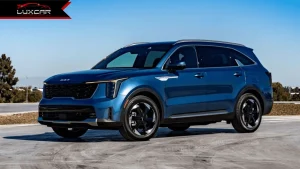 Thiết kế đầu xe Kia Sorento 2026 đèn Star Map