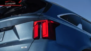 Thiết kế đuôi xe Kia Sorento 2026 tích hợp đèn LED