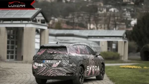 Đuôi xe Skoda Peaq