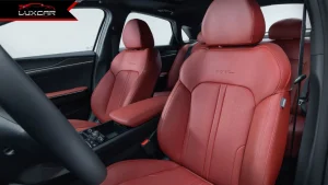 Hàng ghế trước xe Kia K5 2026 tích hợp sưởi và thông gió