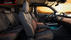 Không gian ghế ngồi Suzuki e Vitara