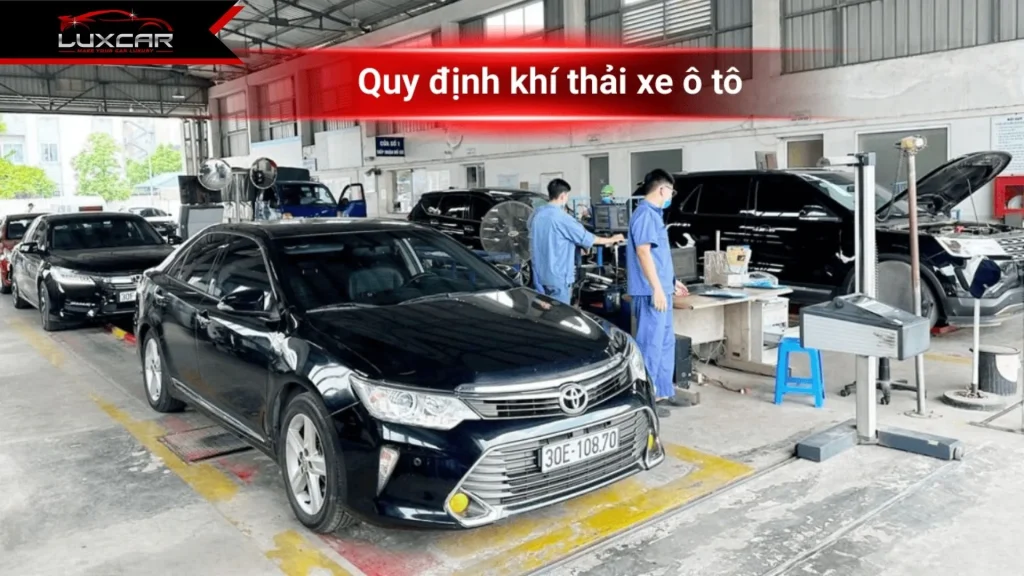 Quy định khí thải xe ô tô