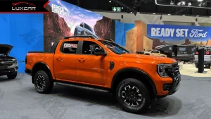 Thân xe Wildtrak X sở hữu mâm 17 inch và lốp địa hình 265/70 R17