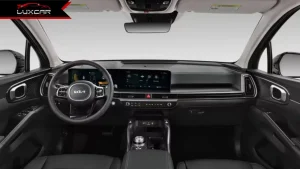 Khoang nội thất Kia Sorento 2026 màn hình cong panorama