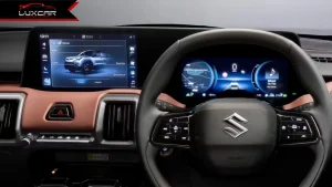 Khoang nội thất xe điện Suzuki e Vitara 