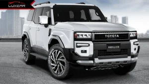 Thiết kế đầu xe Toyota Prado 2026