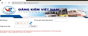  Cách tra phạt nguội ô tô trên website Cục Đăng kiểm Việt Nam